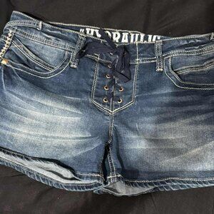 Women's Hydraulic low rise jeans shorts